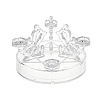 Acrylic Crystal Ball Display Stands ODIS-WH0001-39-8