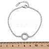 304 Stainless Steel Cup Chains Bracelets for Women BJEW-D364-01B-P-5