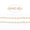 304 Stainless Steel Handmade Beaded Chain CHS-G015-01G-A10-1