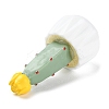 Resin Simulation Potted Cactus DJEW-F019-01A-2