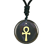 Natural Obsidian Pendants RELI-PW0001-022D-1