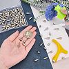 100Pcs Steel Nail Buckles FIND-CA0003-62-3