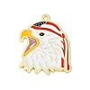 Independence Day Alloy Enamel Pendants ENAM-V001-04C-G-1