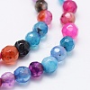 Natural Agate Beads Strands X-G-E469-12G-3