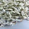 Glass Pointed Back Rhinestone Cabochons RGLA-A011-3x6mm-M-2