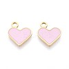 304 Stainless Steel Enamel Charms STAS-L022-483G-02-1