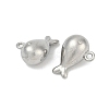 304 Stainless Steel Charms STAS-E500-13P-04-2