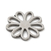 Non-Tarnish 304 Stainless Steel Filigree Joiners Links LS-STAS-R228-01P-2