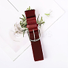 1Pc Imitation Leather & Polyester Elastic Softball Belts AJEW-CL0001-37B-3