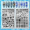 304 Stainless Steel DIY Nail Art Templates MRMJ-PH0003-10B-3