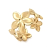 304 Stainless Steel Open Cuff Rings for Women LS-RJEW-U060-01D-G-2