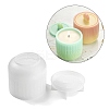 Stripe Pattern Column Candle Jar Molds LS-DIY-K073-04-1