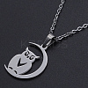 Non-Tarnish 201 Stainless Steel Pendants Necklaces LS-NJEW-S105-JN707-45-1-1