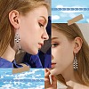 50Pcs 304 Stainless Steel Earring Hooks STAS-SC0008-30-5