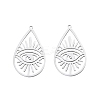 Non-Tarnish 201 Stainless Steel Pendants STAS-N090-LA900-1-1