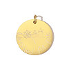 304 Stainless Steel Pendants STAS-OY010-68G-1
