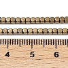 Electroplate Non-magnetic Synthetic Hematite Beads Strands G-I175-09G-3