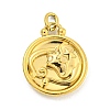 304 Stainless Steel Pendants Rhinestone Settings LS-STAS-O009-01C-G-1