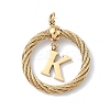 304 Stainless Steel Pendants STAS-D154-01K-G-1