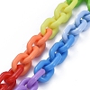 Acrylic Chain Purse Bag Handle AJEW-BA00007-3