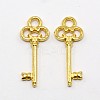 Tibetan Style Alloy Pendants TIBEP-16626-G-NR-1