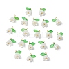 20Pcs Opaque Acrylic Pendants PALLOY-JF02870-1