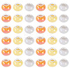 150Pcs Opaque Resin European Beads RESI-TA0004-61A-1