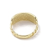 Brass Pave Cubic Zirconia Adjustable Rings RJEW-M170-25G-3