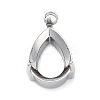304 Stainless Steel Rhinestone Claw Settings LS-STAS-U042-04B-P-1