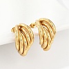 201 Stainless Steel Stud Earrings EJEW-Q026-23G-4