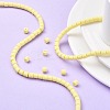 Handmade Polymer Clay Bead Strands X-CLAY-ZX006-01-43-7