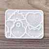 DIY Gothic Style Heart Theme Ornament Silicone Molds DIY-E065-05-2