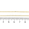 Brass Column Link Chain Necklaces for Women NJEW-D302-05G-3