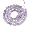 Natural Lavender Amethyst Beads Strands G-N257-24A-11-3