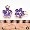 Alloy Enamel Charms ENAM-T022-07E-3