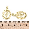 Rack Plating Brass Pendants KK-Z064-24G-01-3
