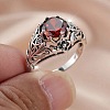Alloy and Rhinestone Finger Rings for Women FS-WG94321-03-2