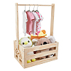 Rectangle Wooden Baby Shower Closet Crates ODIS-WH0099-102A-1