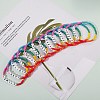 12Pcs Inspiration Word Glass Seed Stretch Bracelets Set with Heart BJEW-SZ0001-20-3