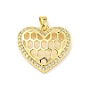 Brass with Cubic Zirconia Pendants FIND-Z023-01B-1