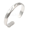 Non-Tarnish 304 Stainless Steel Cuff Bangles LS-BJEW-K267-03P-3