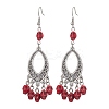2 Pairs Brass Dangle Earrings EJEW-JE05890-03-S-1