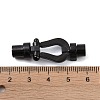 Ion Plating(IP) 304 Stainless Steel Magnetic Clasps with Glue-in Ends STAS-K282-02EB-3