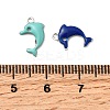 304 Stainless Steel Enamel Charms LS-STAS-Q363-14C-P-3