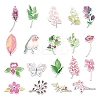 50Pcs PVC Paper Stickers LS-PW-WG7F01D-01-5