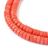 Opaque Glass Beads Strands GLAA-I060-01F-3