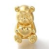 Rack Plating Brass European Beads KK-U019-06G-1