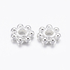 Tibetan Style Alloy Daisy Spacer Beads X-TIBEB-S039-047S-NR-2