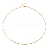 Ion Plating(IP) 304 Stainless Steel Necklaces STAS-D084-31G-1