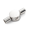 Tarnish Resistant 304 Stainless Steel Bayonet Clasps STAS-P285-03P-1